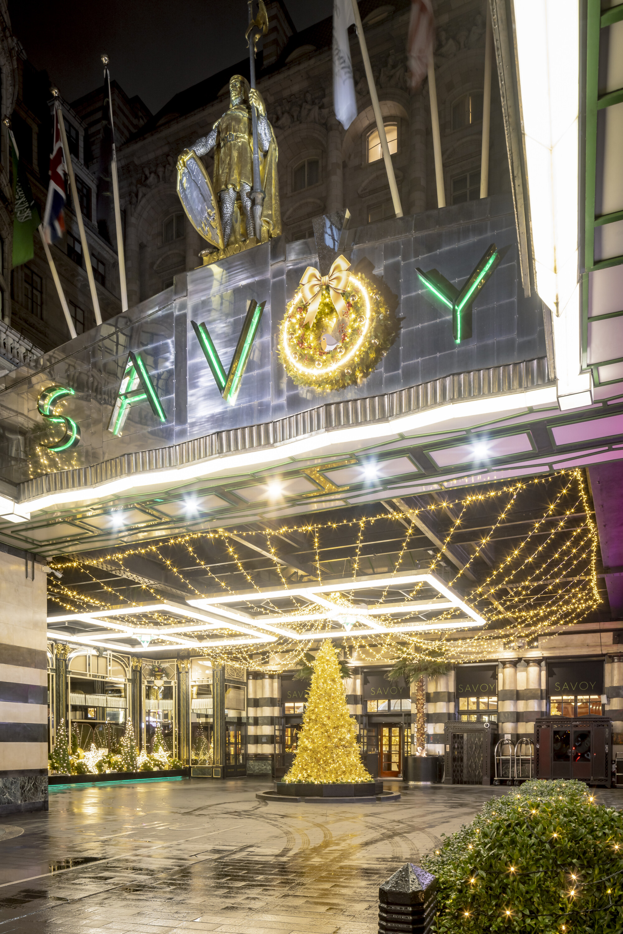 Fairy Lights & Festive Delights: 
Christmas Sparkles at The Savoy with Champagne Laurent-Perrier